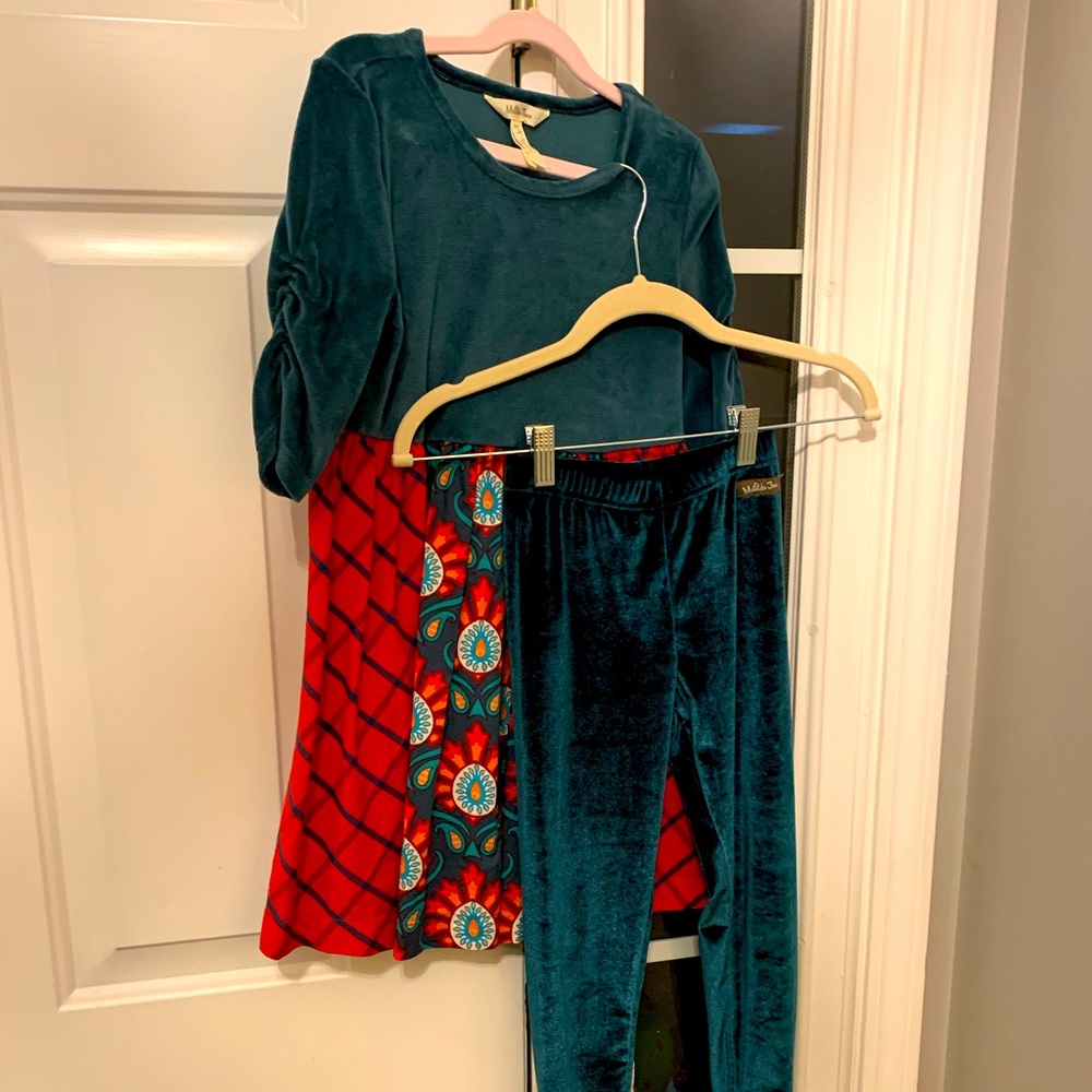 Matilda Jane holiday tunic with matching leggings